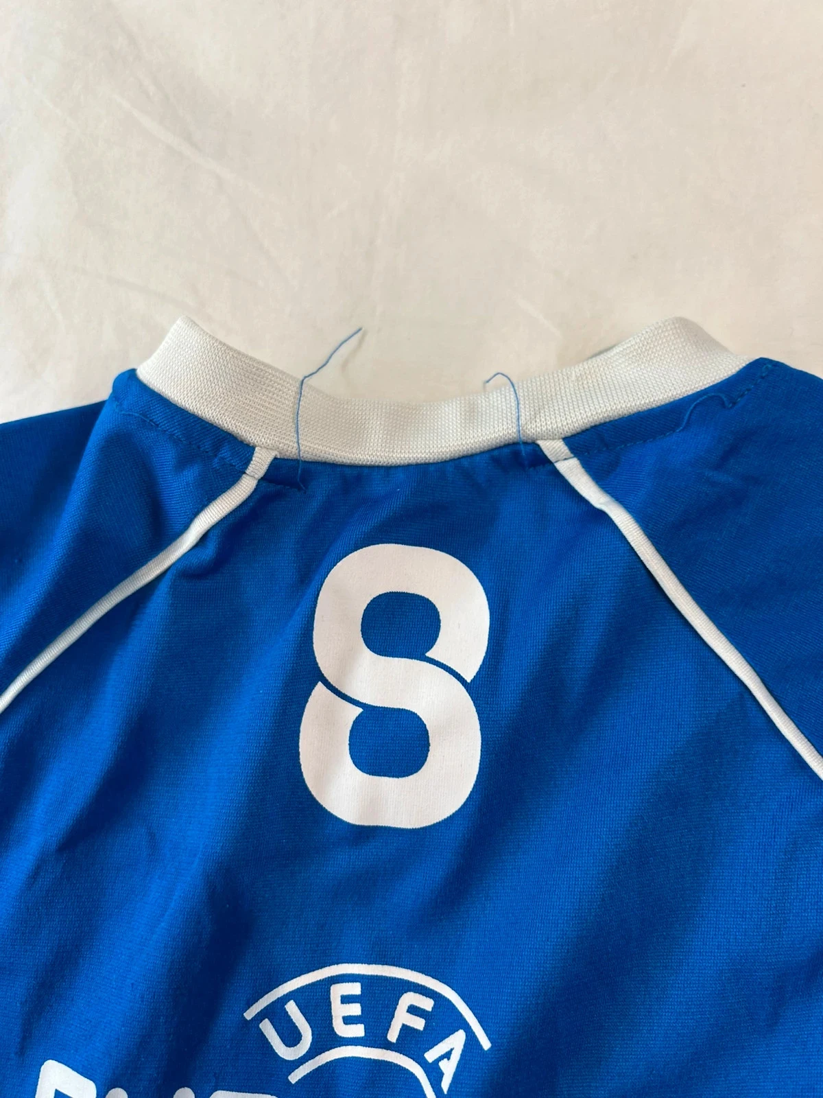 Blauw Italia voetbalshirt met nummer 8, maat 6 jaar – photo 7